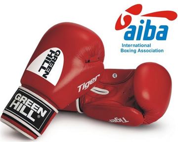 AIBA Godkendte Boksehandsker  fra Green Hill Rød